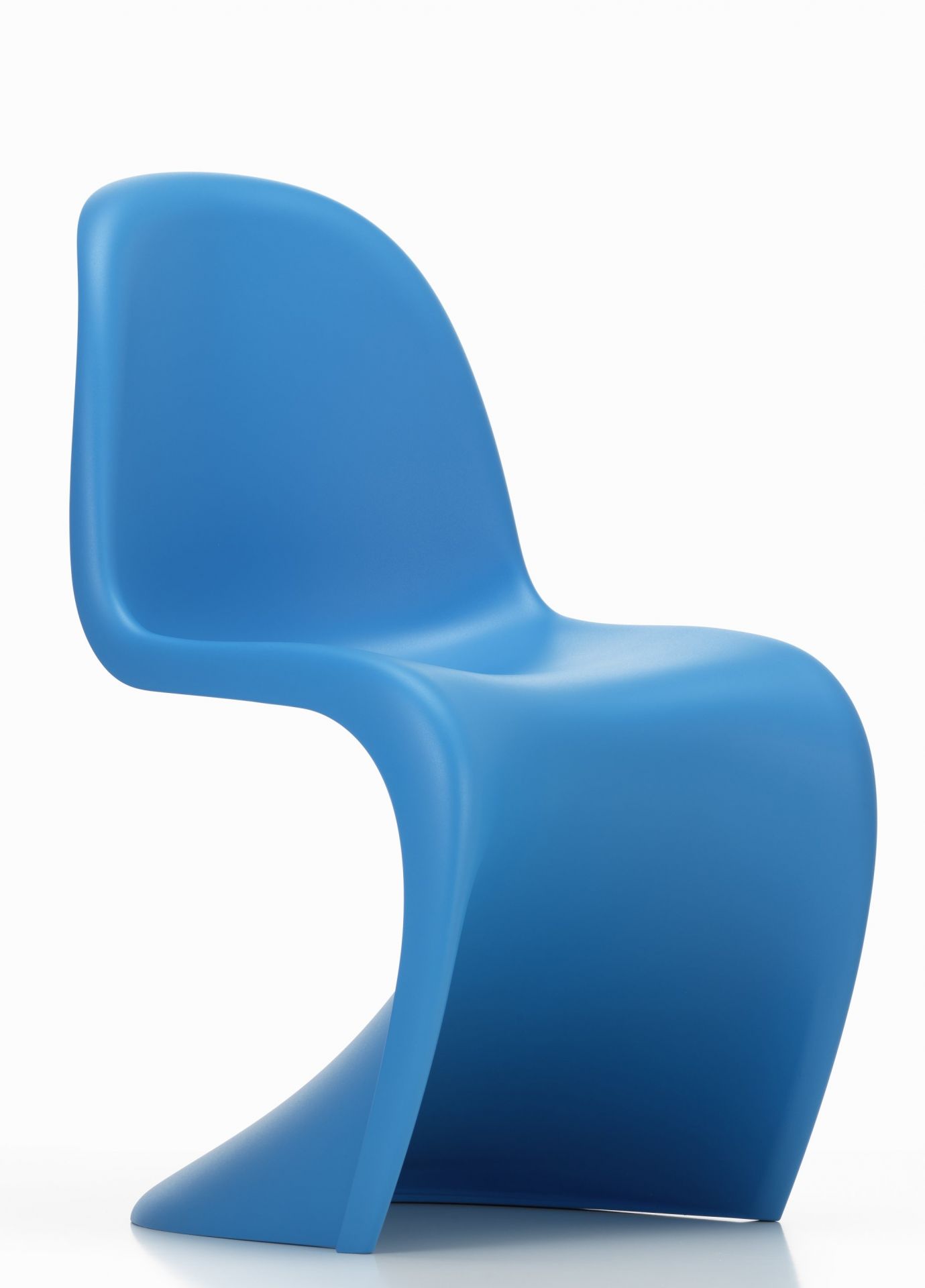 Panton Chair Kunststoff Stuhl Vitra Gletscherblau NEUE HÖHE